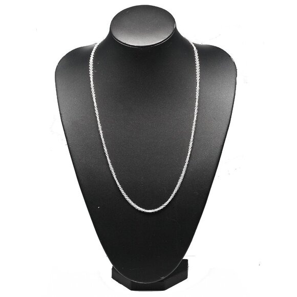 TIFFANY&Co. Mesh 25.2" Necklace Silver925 9.2g Women - Picture 1 of 11